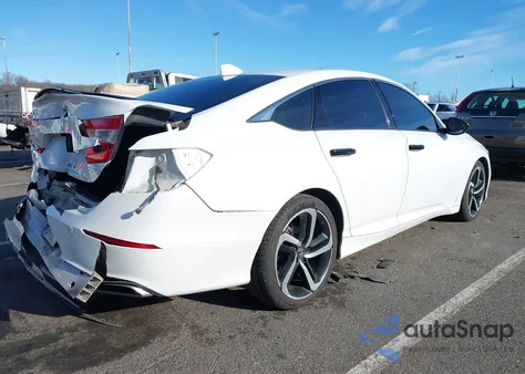2019 Honda Accord Sport z USA, uszkodzony, nr VIN 1HGCV1F39KA009039
